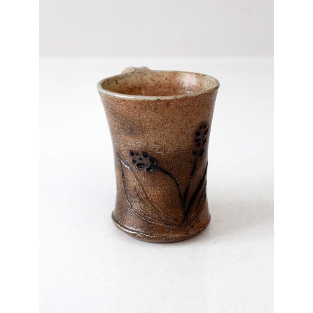 Vintage Studio Pottery Mug For Sale - Image 10 of 10
