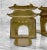 Mid-Century Hollywood Regency Brass Chinese Pagoda Bookends - a Pair For Sale - Image 10 of 11