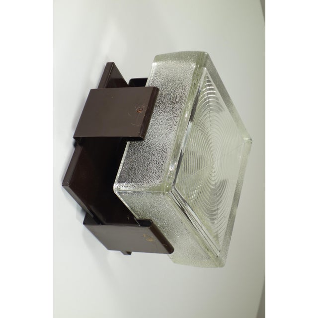 Vintage Italian Space Age Wall Lamp by Claudio Dini, 1970s For Sale - Image 3 of 7