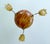 Art Deco Pendant Light in Alabaster Marble and Bronze, 1930s For Sale - Image 12 of 18