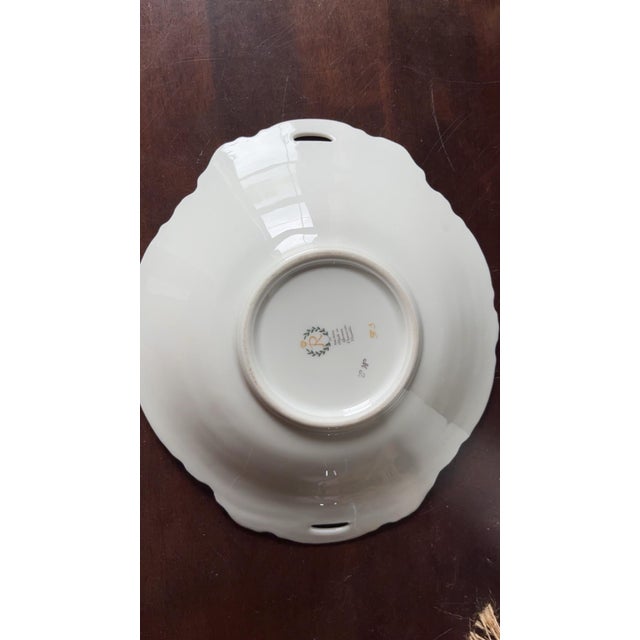 Baroque 1930s Reichenbauch Platter Fine China For Sale - Image 3 of 5