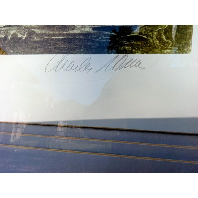 The Charles R. Davis Original Impressionist Limited Print is a large landscape painting on paper, signed by the artist...