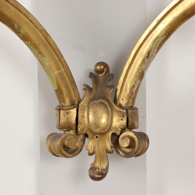 Brown Antique Teardrop Console Table For Sale - Image 8 of 11