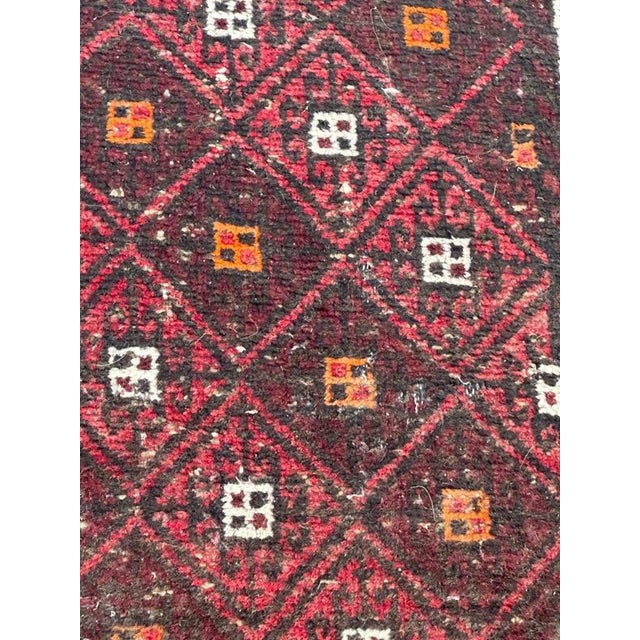 Mid-Century Turkmen Baluch Rug, 1950s For Sale - Image 6 of 18