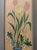 Vintage Handcrafted Folk Art Botanical Floral Framed Wall Panels- A Pair For Sale - Image 10 of 12
