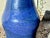 Blue Sculptural Studio Ceramic Art Vase by Helma Klett, Germany, 1940s For Sale - Image 8 of 16