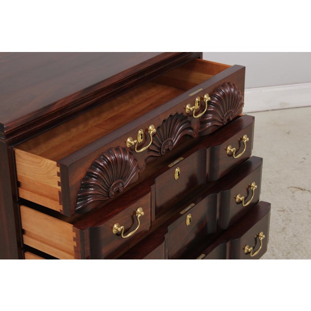 Stickley Colonial Williamsburg Mahogany Block Front Chest For Sale In Philadelphia - Image 6 of 18