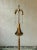 Spanish Sculptural Gilt Iron Floor Lamp For Sale - Image 3 of 8