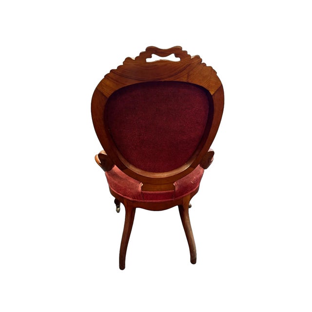 Napoleon III Chairs with Oval Medallion Backs, 1860s, Set of 2, in Flawless conditions. Designed before 1890