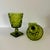 1970s Vintage Colony Glass Park Lane Green Water Goblets- Set of 6 For Sale - Image 9 of 12