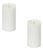 Simplux Designer LED Candle with Moving Flame and Remote (Set of 2) For Sale
