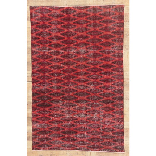 Zeki Muren Vintage Turkish Sivas Rug, 05'09 X 09'00 For Sale - Image 10 of 10