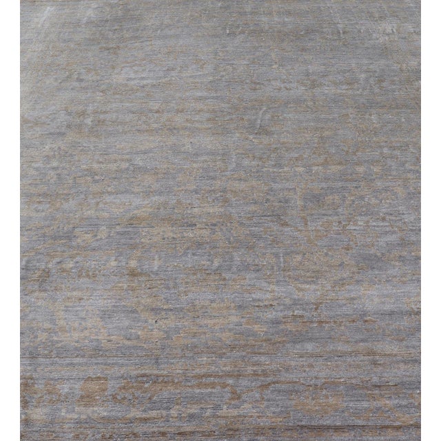 Modern Hand-Knotted silk Tibetan Rug by Keivan Woven Arts. Measures: 8'8 x 11'6. Modern Nepalese Rug Keivan Woven Arts/...