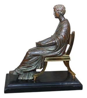 Grand Tour Bronze Roman Statue, 1810