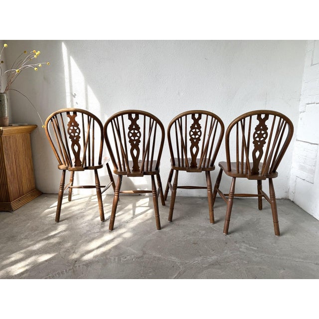 Windsor Chairs, 1890s, Set of 4 For Sale - Image 17 of 18