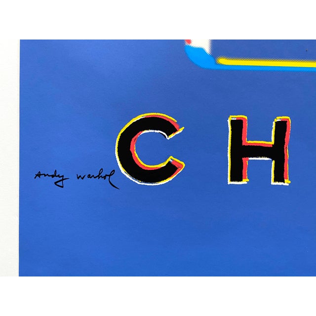 Andy Warhol Vintage 1997 Fine Art Silkscreen Print Large Pop Art Poster " Chanel No. 5 " 1985 For Sale - Image 9 of 13