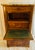 French Antique French Louis Philippe Secretary in Walnut With Marble Top Leather Gilt Embossed Writing Surface For Sale - Image 3 of 11