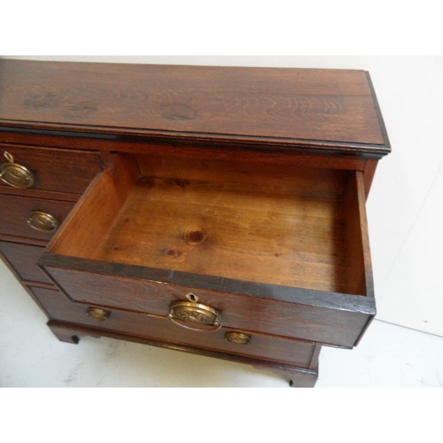 Antique Oak Chest of Drawers For Sale - Image 4 of 11