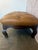 French Chesterfield Tufted Bench in Caramel Leather For Sale - Image 14 of 16