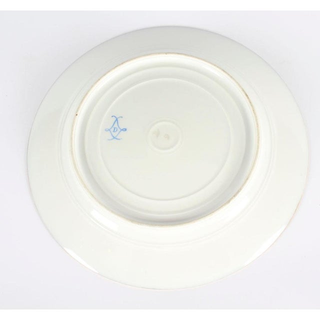 19th Century French Sevres Porcelain Prise de Valence Plate For Sale - Image 5 of 8