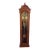 Ridgeway Oak Grandfather Clock With Moon Phase Dial and Triple Chime For Sale