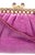 Amethyst 1990s Judith Leiber Karung Snakeskin Amethyst Rose Quartz Gemstones Day Evening Shoulder Handbag For Sale - Image 8 of 10