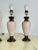 Wood Mid-Century Italian Wood and Ceramic Table Lamps, 1960s, Set of 3 For Sale - Image 7 of 9