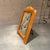 Mid-Century Modern Solid Blond Wood Tabletop Vanity Beveled Edges For Sale - Image 17 of 17