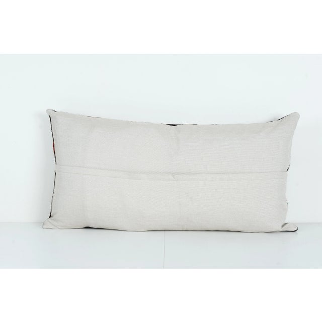 Turkish Bed Kilim Pillow Cover For Sale - Image 4 of 4