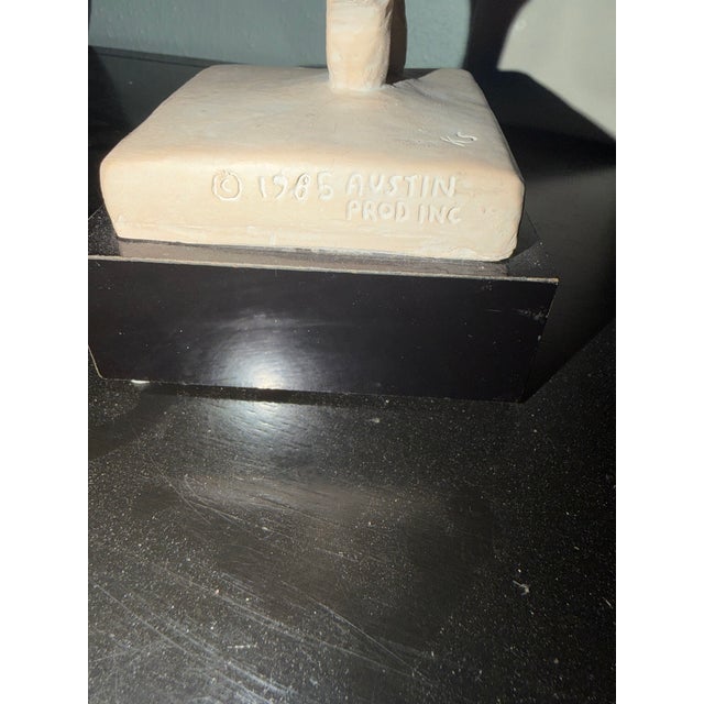 Vintage 1985 Austin Productions "On Point" Ballerina Sculpture by Klara Sever For Sale - Image 11 of 12
