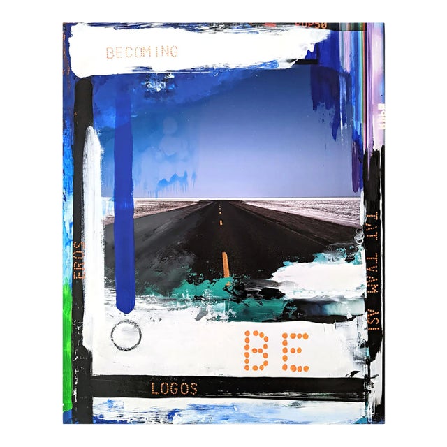 Contemporary Abstract Photography and Painting "Be Becoming" by Jason Engelund For Sale