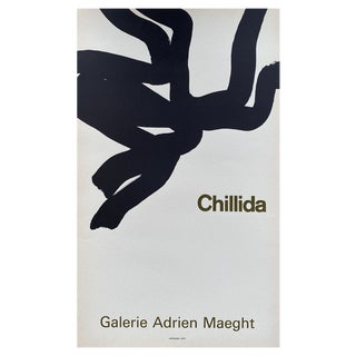 Eduardo Chillida, Abstract Composition, 1966, Original Poster For Sale
