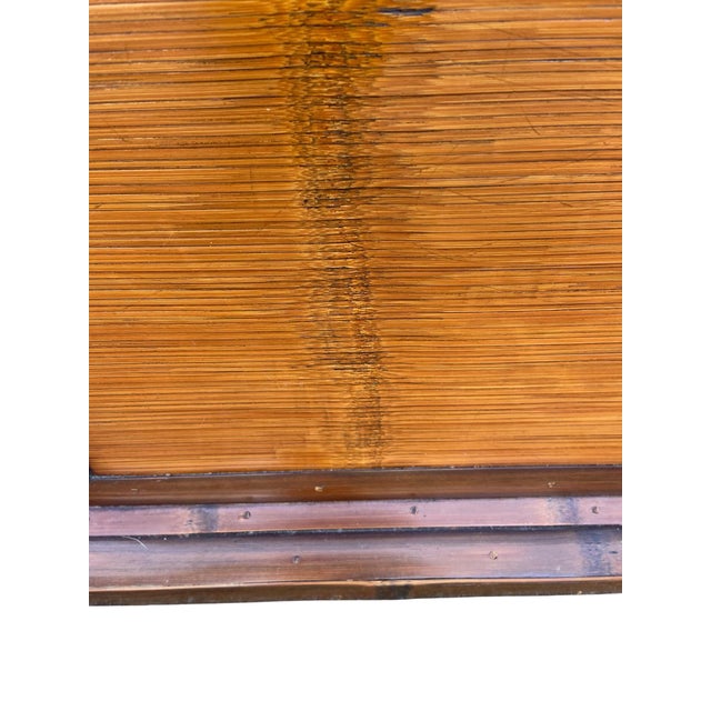Mid 20th Century Kim3 International Furnishings Bamboo Box Side Tables For Sale - Image 9 of 14
