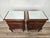 1950s Art Deco Bedside Tables with Mirrored Top, 1950, Set of 2 For Sale - Image 5 of 17