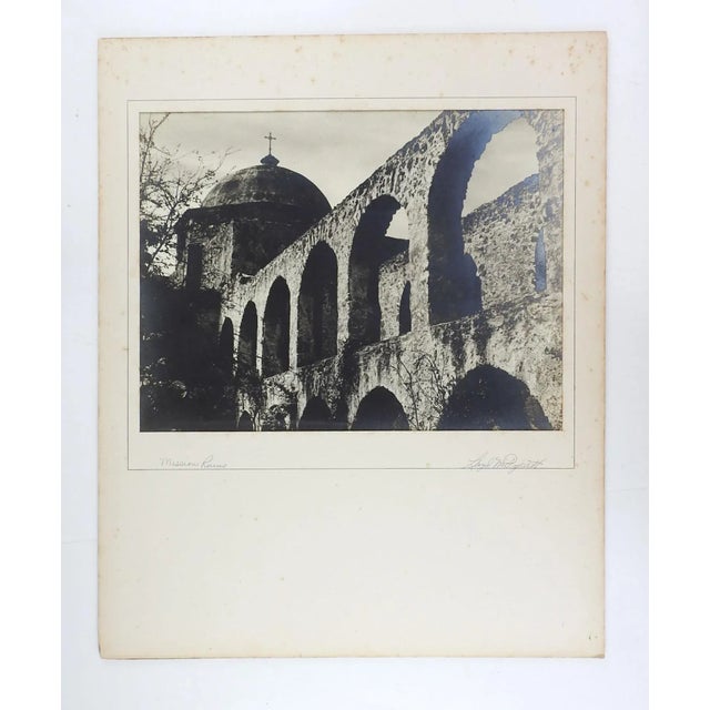 1950's Photograph of San Jose Mission San Antonio For Sale - Image 4 of 6