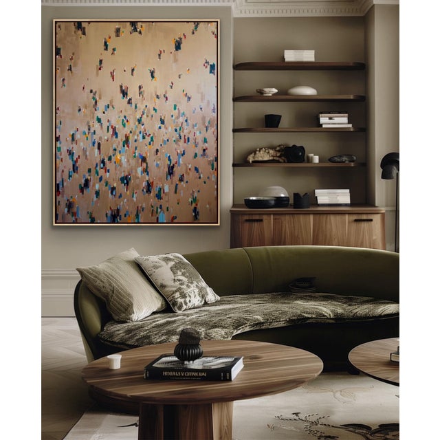 Large Abstract Acrylic Painting Titled Concerto For Sale In Los Angeles - Image 6 of 10