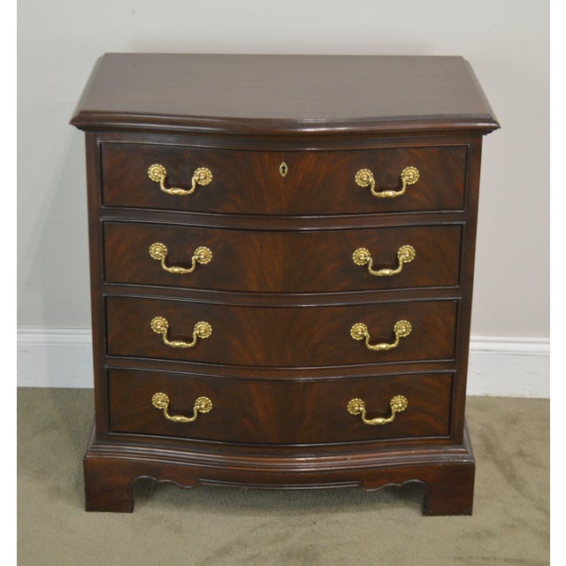 Drexel Heritage Heirlooms Chippendale Style Flame Mahogany Pair 4