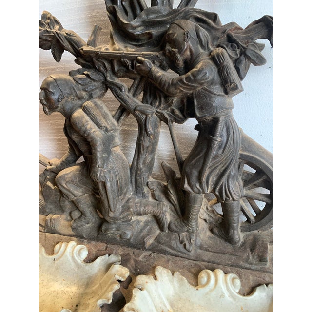 Entrance Hall Coat Rack in Cast Iron from Maison Corneau Alfred For Sale - Image 6 of 16