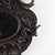Wood Early 20th Century Carved Oval Dark Oak Mirror From Portugal For Sale - Image 7 of 10