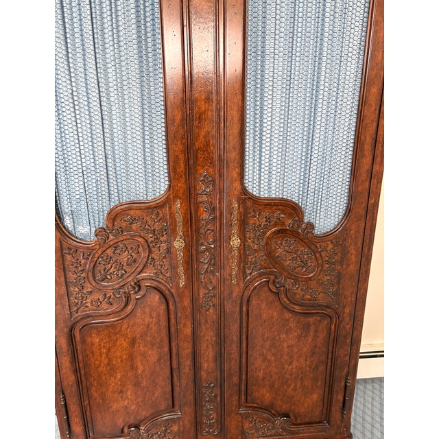 1970s 1970s French Provincial Louis XV Lewis Mittman Armoire For Sale - Image 5 of 14