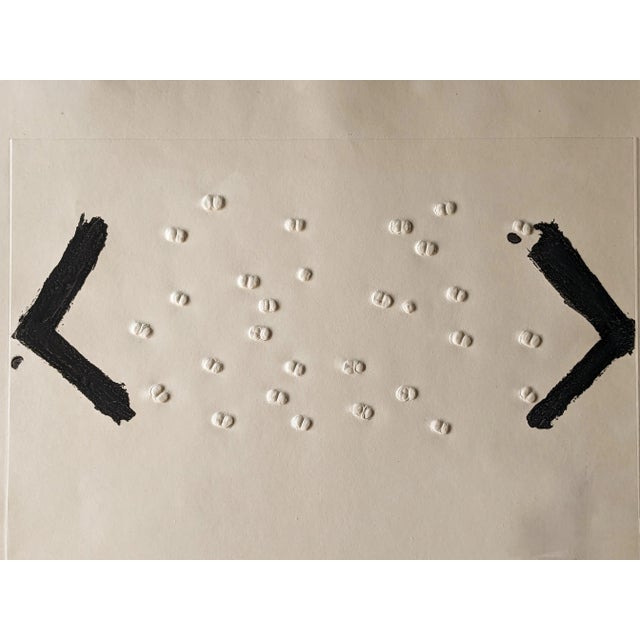 1970s Antoni Tapies, Haricots, Hand-Signed Etching, 1960s-1970s For Sale - Image 5 of 7