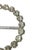 Mid-Century Modern Vintage Silver Tone Round Buckle With Large Round Clear Rhinestones For Sale - Image 3 of 6