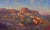 Mount Chambers presents a vibrant landscape, capturing the rugged beauty of its rocky formations bathed in warm hues. The...
