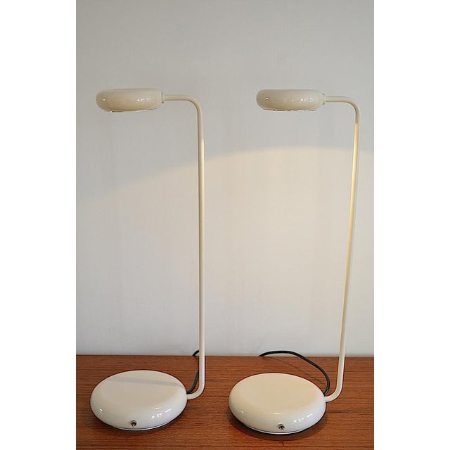 Flexible table lamp from the late 1970s. The lamp is very similar to the Mod. Bikini by Barbieri & Marianelli for...