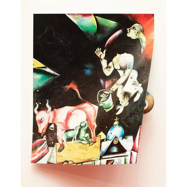 Marc Chagall 1972 After Marc Chagall "To Russia, Asses and Others", Full-Color Parisian Print For Sale - Image 4 of 8