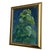 Original oil painting, Sunflower by Connecticut artist Bill Fransworth 8 x 10 in canvas mounted on foam board in a gold...