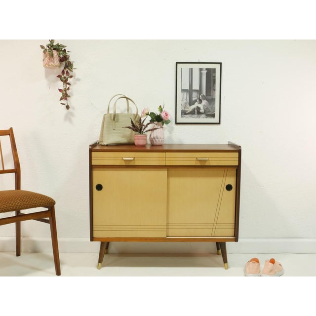 1960s Mid-Century Modern Shoe Cabinet, 1960s For Sale - Image 5 of 17