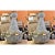 1970 French Artisan Louis XVI Gold Bronze Chandeliers-Pair For Sale - Image 6 of 17