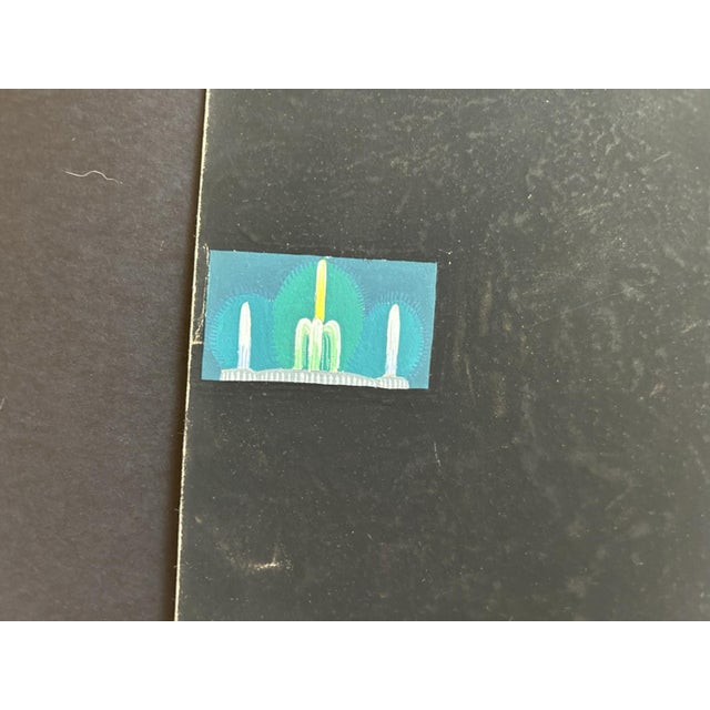 Erté, Harmony, 1930s, Tempera on Cardboard For Sale - Image 4 of 8