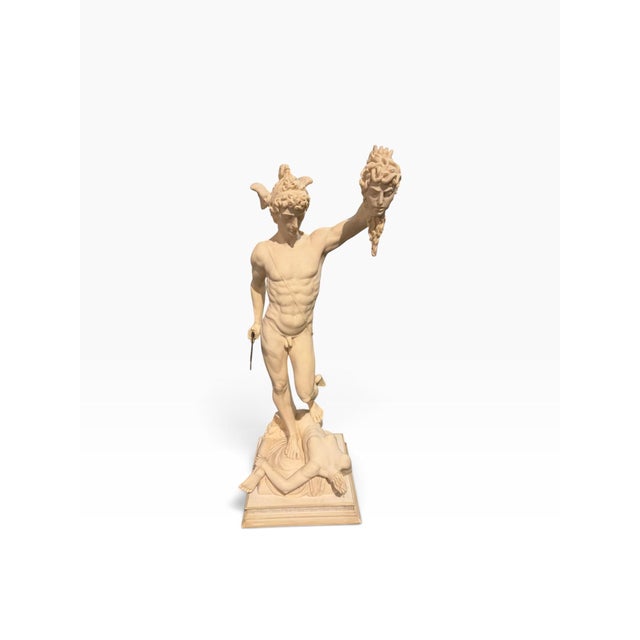 An exceptional mid-century museum-quality reduction of Benvenuto Cellini’s Mannerist Renaissance masterpiece, Perseus with...